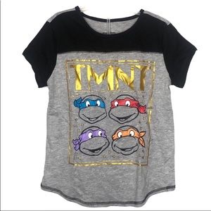 TMNT Classic Graphic Short Sleeves T-Shirt Size 12